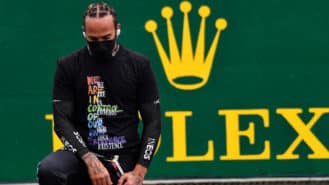 Lewis Hamilton wishes other athletes ‘would speak out’ more on human rights