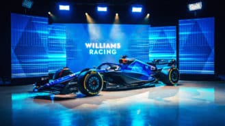 2023 Williams F1 car launch – livery revealed with Gulf sponsorship