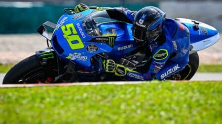 Sylvain Guintoli testing MotoGP’s much-needed new front slick