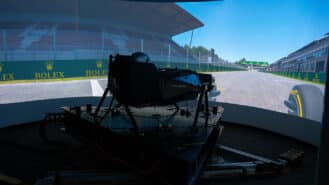Driving the punishing new F1 simulator – so realistic Ferrari uses it