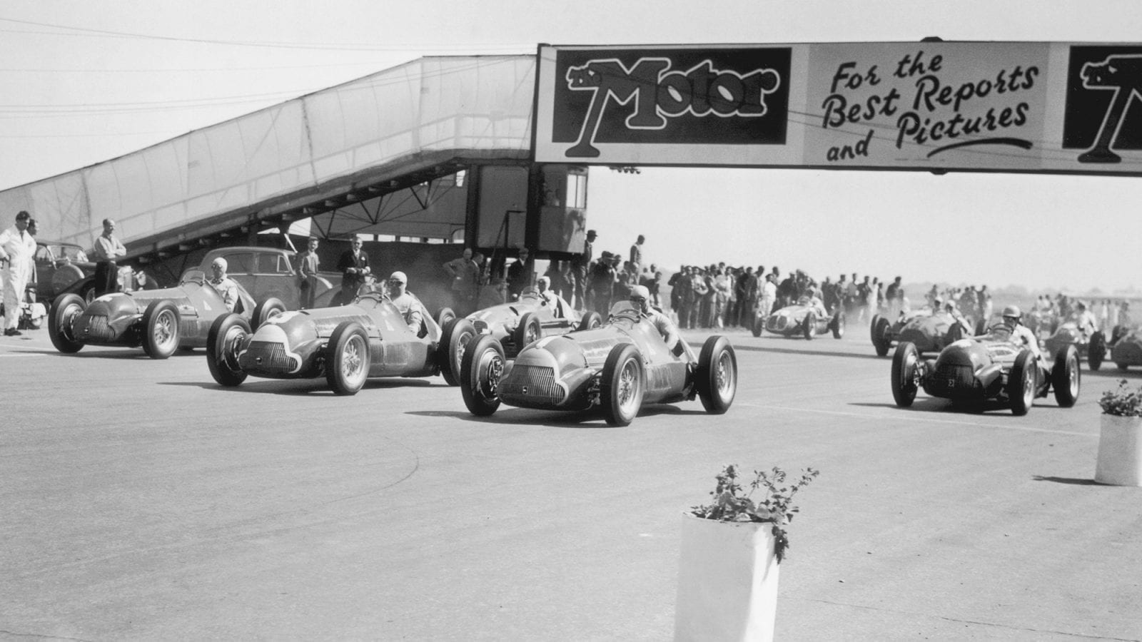 1950 British Grand Prix start