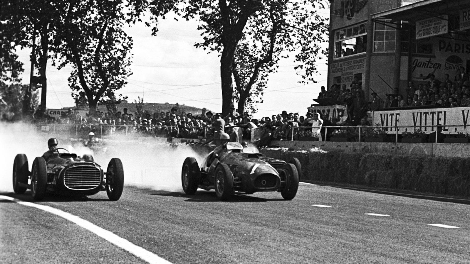 1953 Grand Prix of Albi Fangio and Ascari