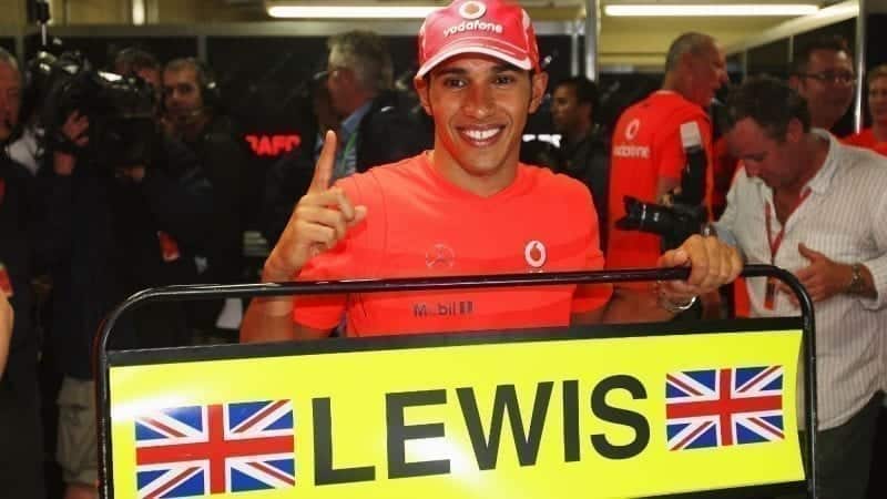 Lewis Hamilton, 2008 Brazilian GP