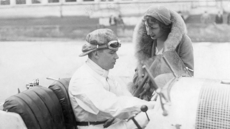 Rudolf Caracciola with his wife