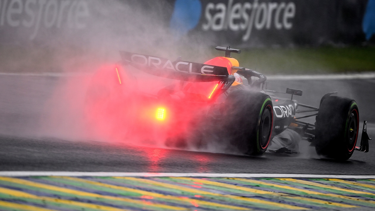 Red Bull of Max Verstappen in 2024 F1 Sao Paulo Grand Prix