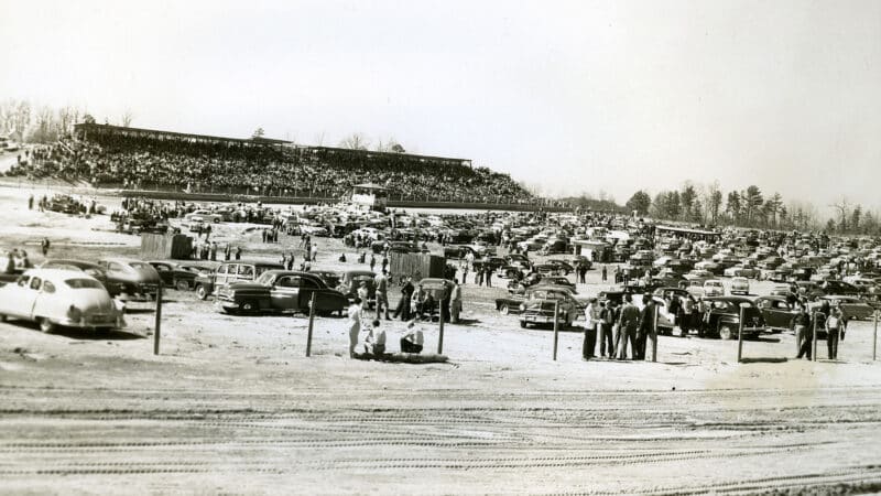 Charlotte Speedway in 1949 for first NASCAR race