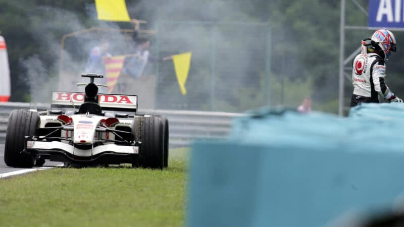 Button Honda 2006 Hungary