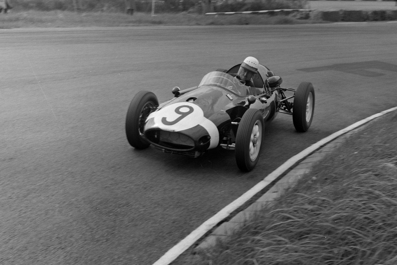 Maurice Trintignant in his Cooper T45 Climax