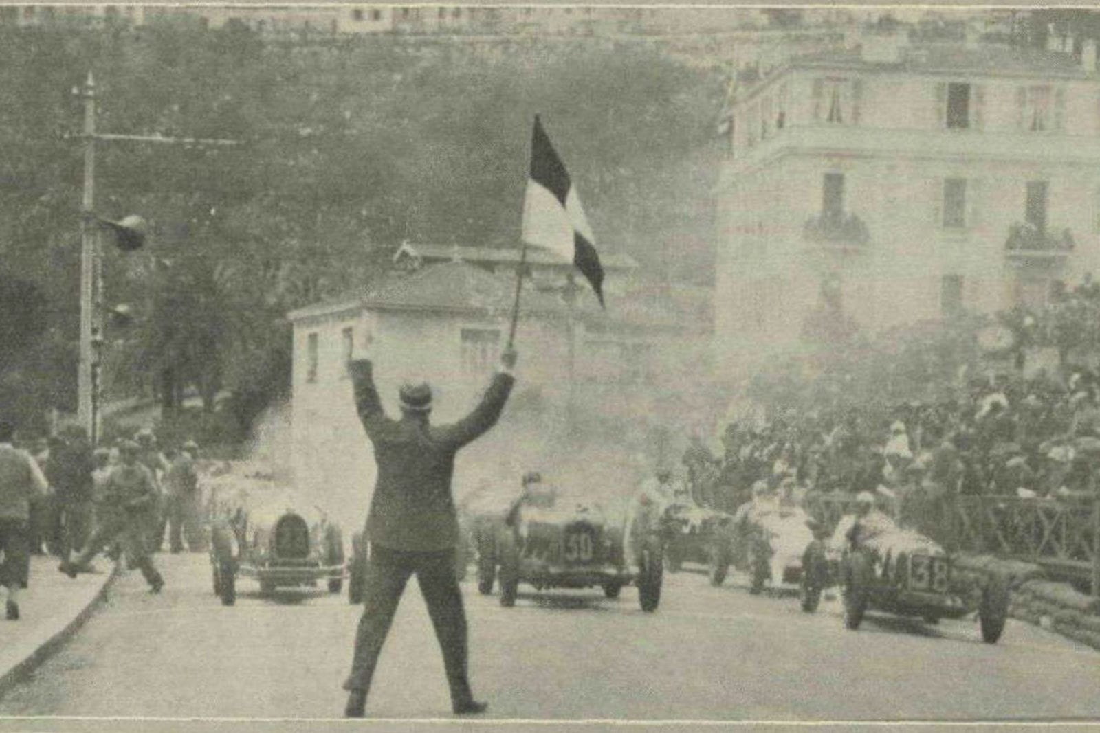1932 Monaco Grand Prix start