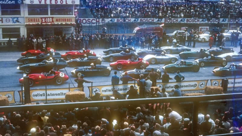 1958 German Grand prix starting grid