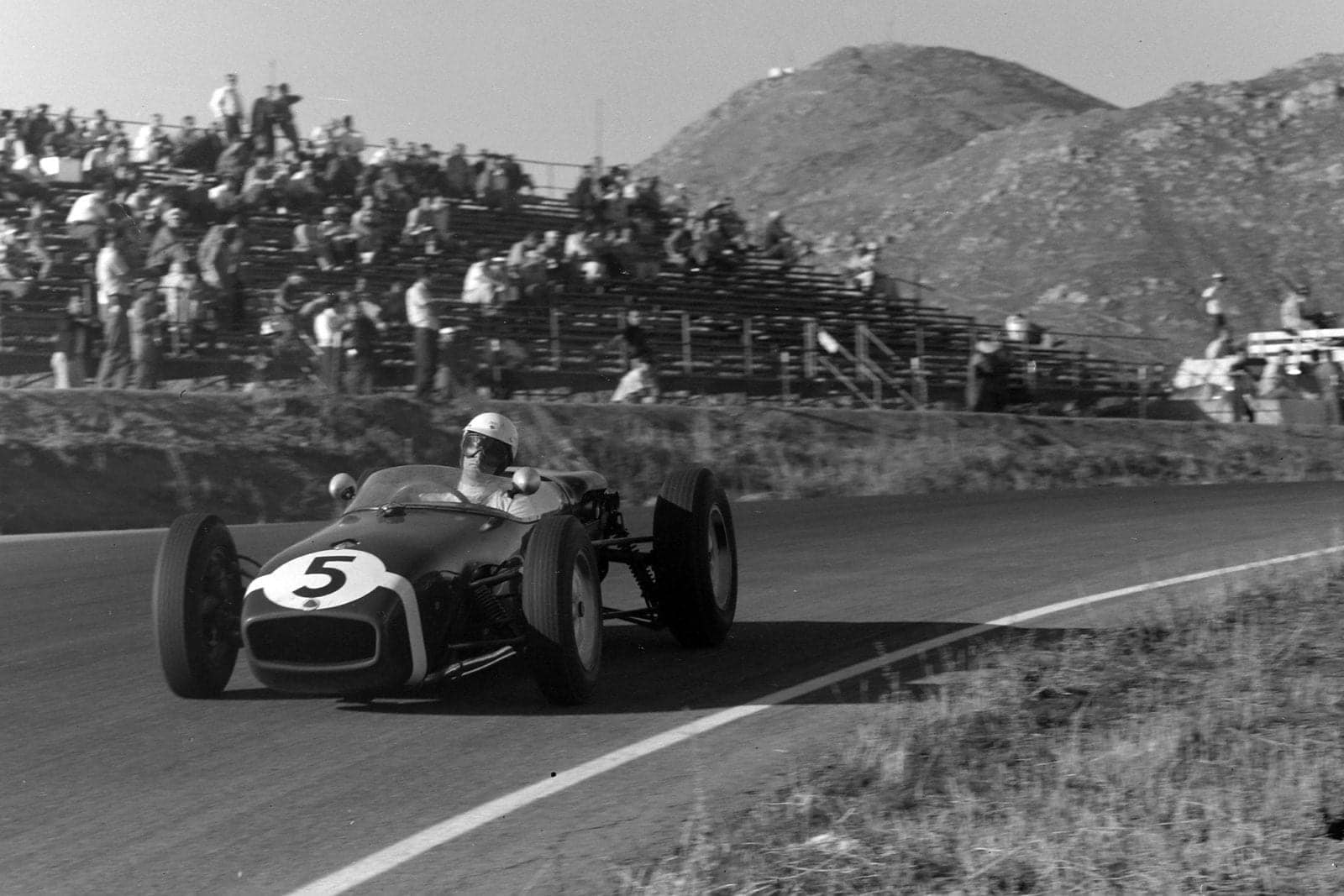 Stirling Moss took his first win since returning from injury
