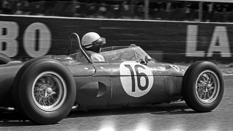 1961 French GP Phil Hill Ferrari