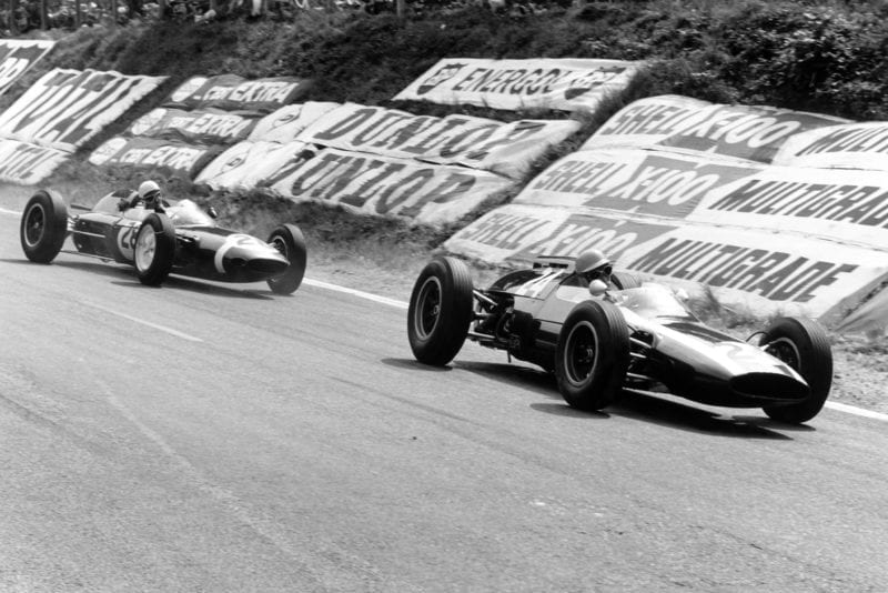 Maggs and Trintignant dice at the hairpin