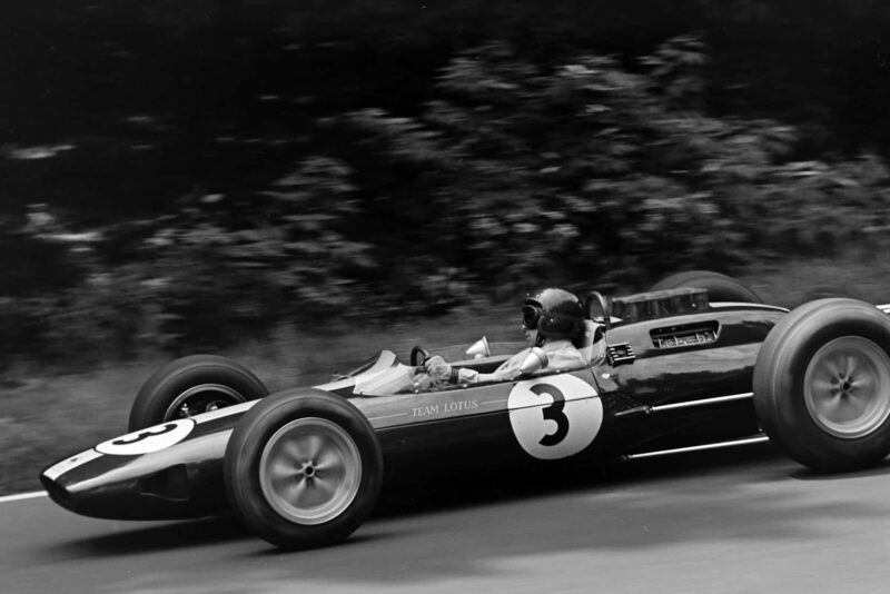 Jim Clark, Lotus 25 Climax.