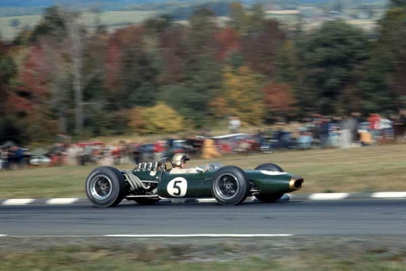 Jack Brabham (AUS) Brabham BT20, did not finish due to engine failure.