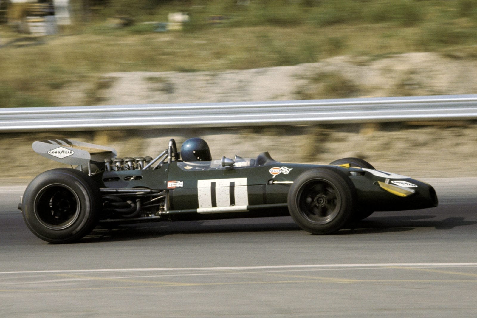 Jacky Ickx driving for Brabham at the 1969 Canadian Grand Prix