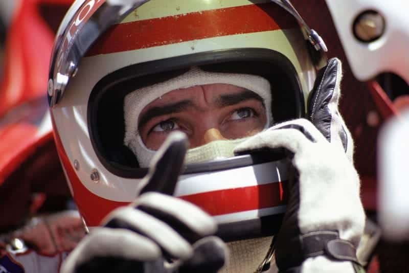 Clay Regazzoni before the 1971 French Grand Prix