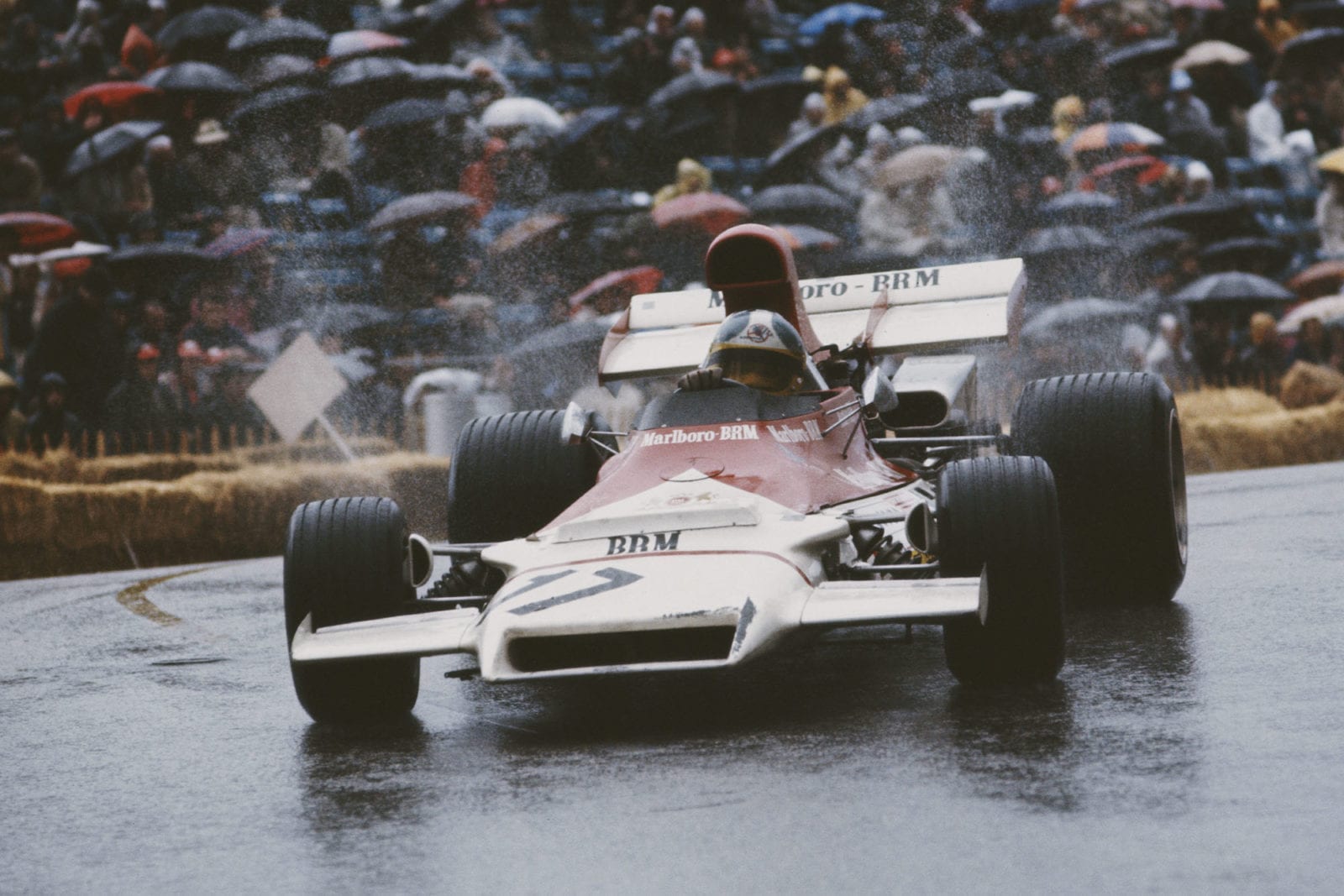 Jean-Pierre Beltoise driving at the 1972 Monaco Grand Prix for BRM.