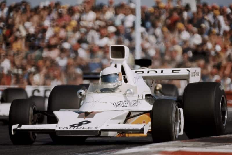 Jody Scheckter driving for McLaren at the 1973 French Grand Prix, Paul Ricard.