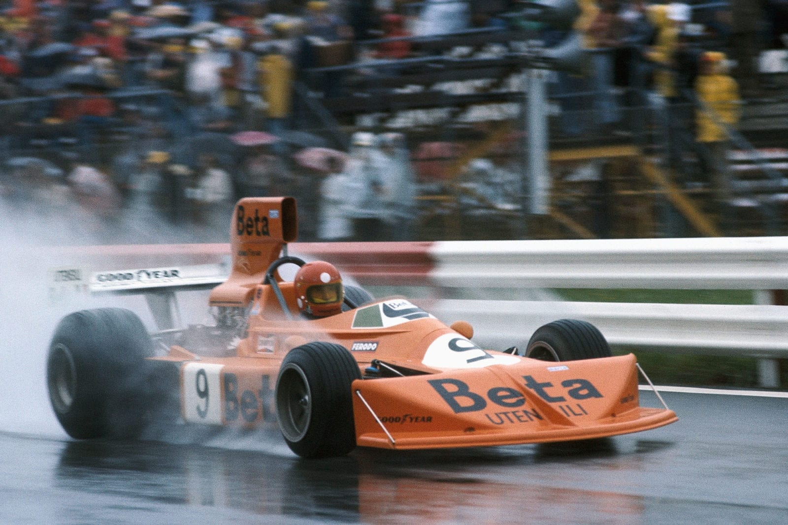 Vittorio Brambilla in his March at the 1975 Austrian Grand Prix, Osterreichring