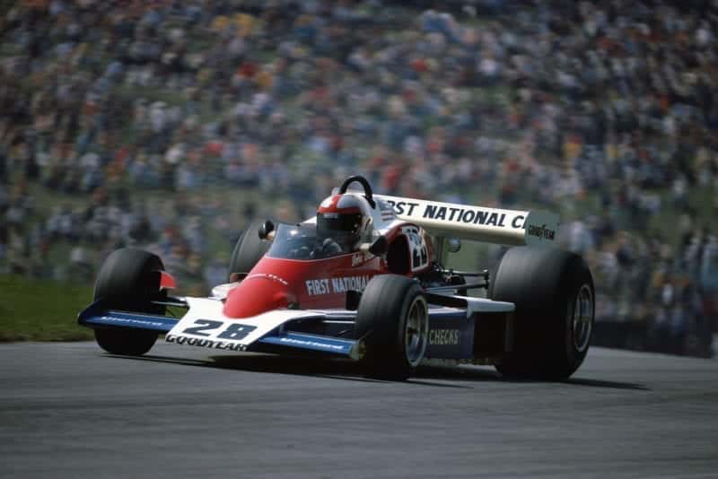 John Watson (Penske) at the 1976 Austrian Grand Prix, Österreichring.