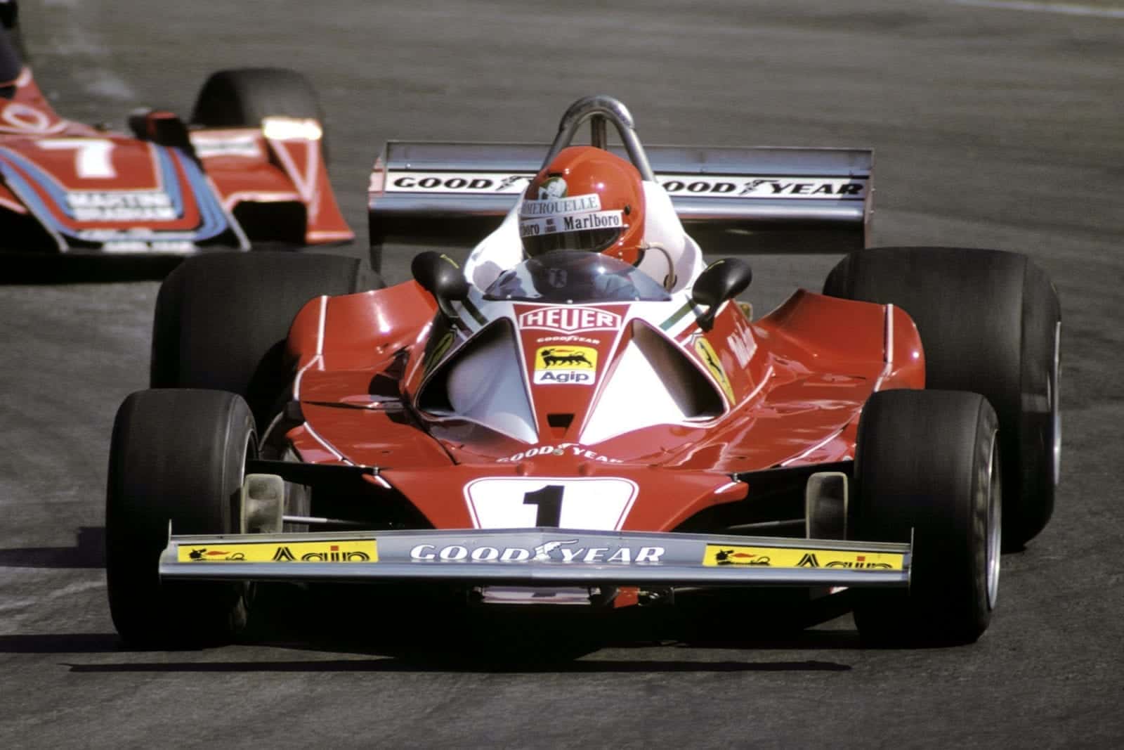 Niki Lauda (Ferrari), 1976 Belgian Grand Prix, Zolder.