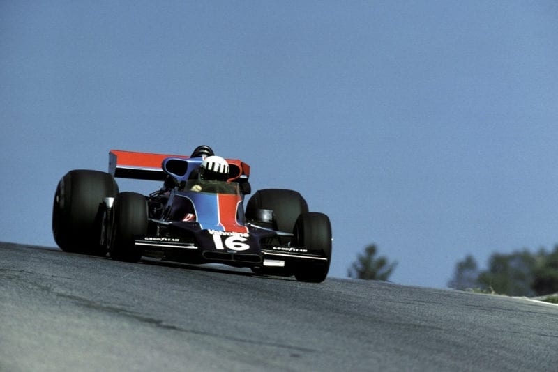Tom Pryce (Shadow) at the 1976 Canadian Grand Prix, Mosport Images.
