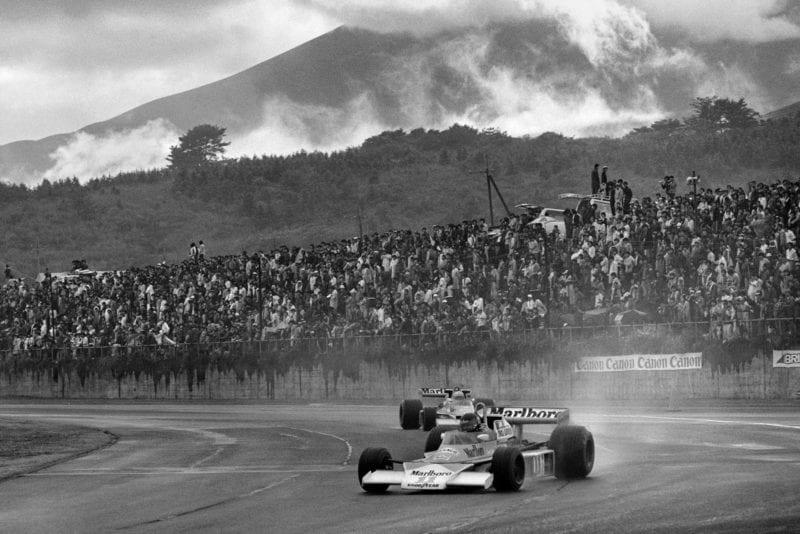 1976 Japanese GP action