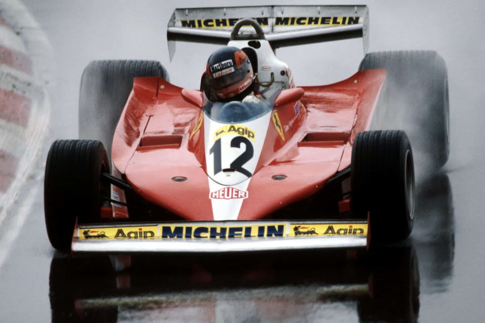 Gilles Villeneuve (Ferrari) at the 1978 Canadian Grand Prix, Montreal.