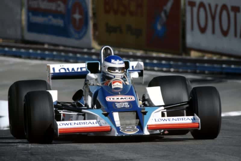 Patrick Tambay (McLaren) at the 1978 United States Grand Prix East, Watkins Glen.