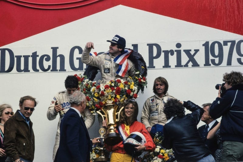 1979 Dutch GP podium