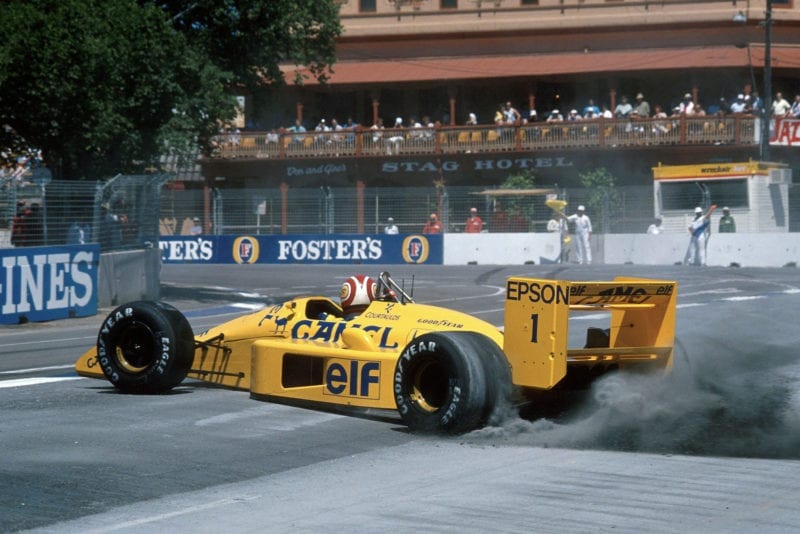 1988 AUS GP Piquet3rd