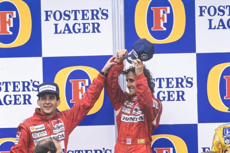 1988 AUS GP podium
