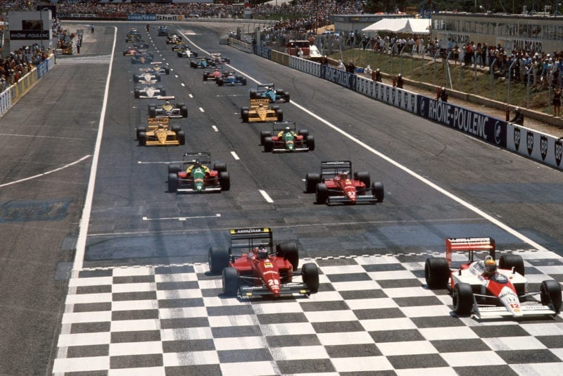 1988 FRA GP start