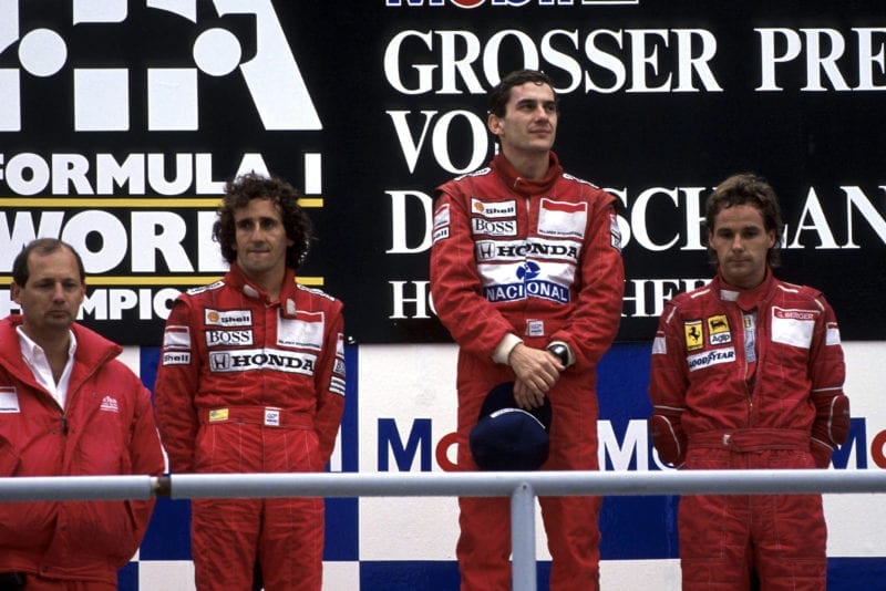 1988 GER GP podium