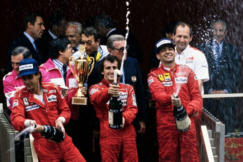1988 MON GP podium