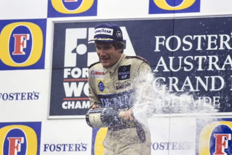 1989 AUS GP podium