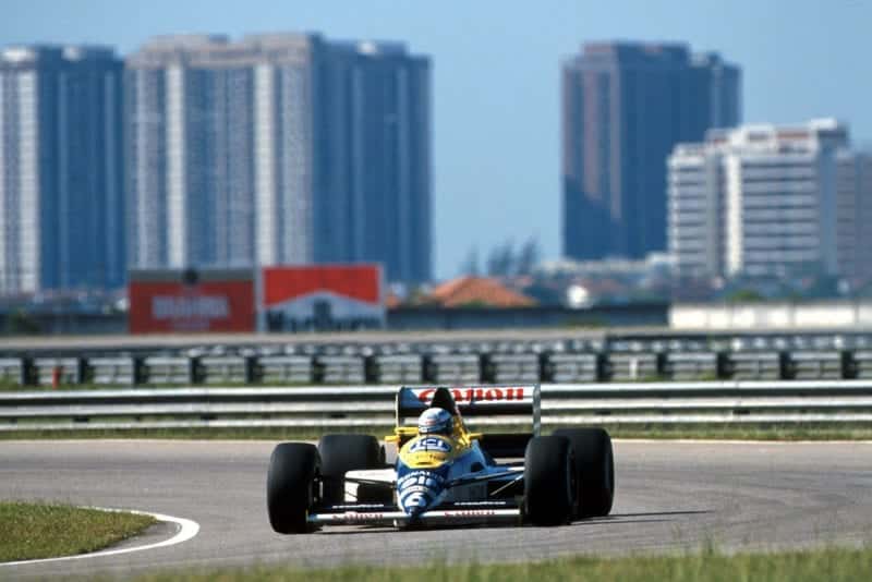 1989 Brazilian GP Patrese fastest lap