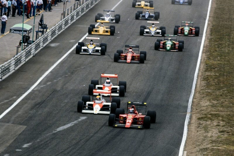 1989 GER GP start