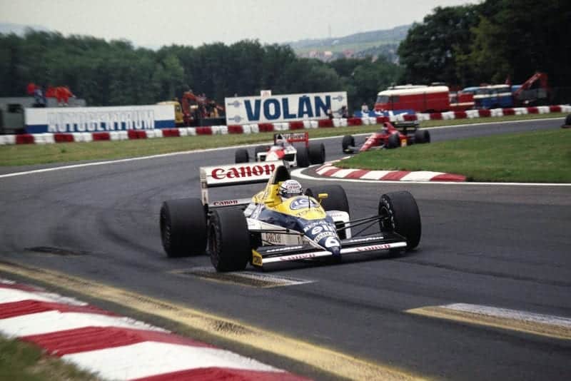 1989 HUN GP Patrese pole