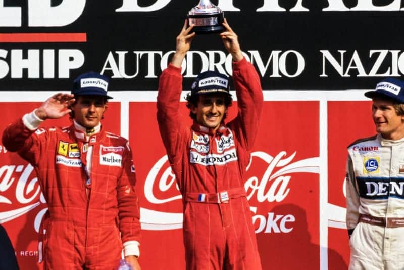 1989 ITA GP podium
