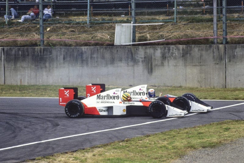 1989 JAP GP crash