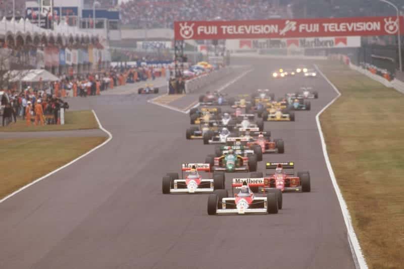1989 JAP GP start