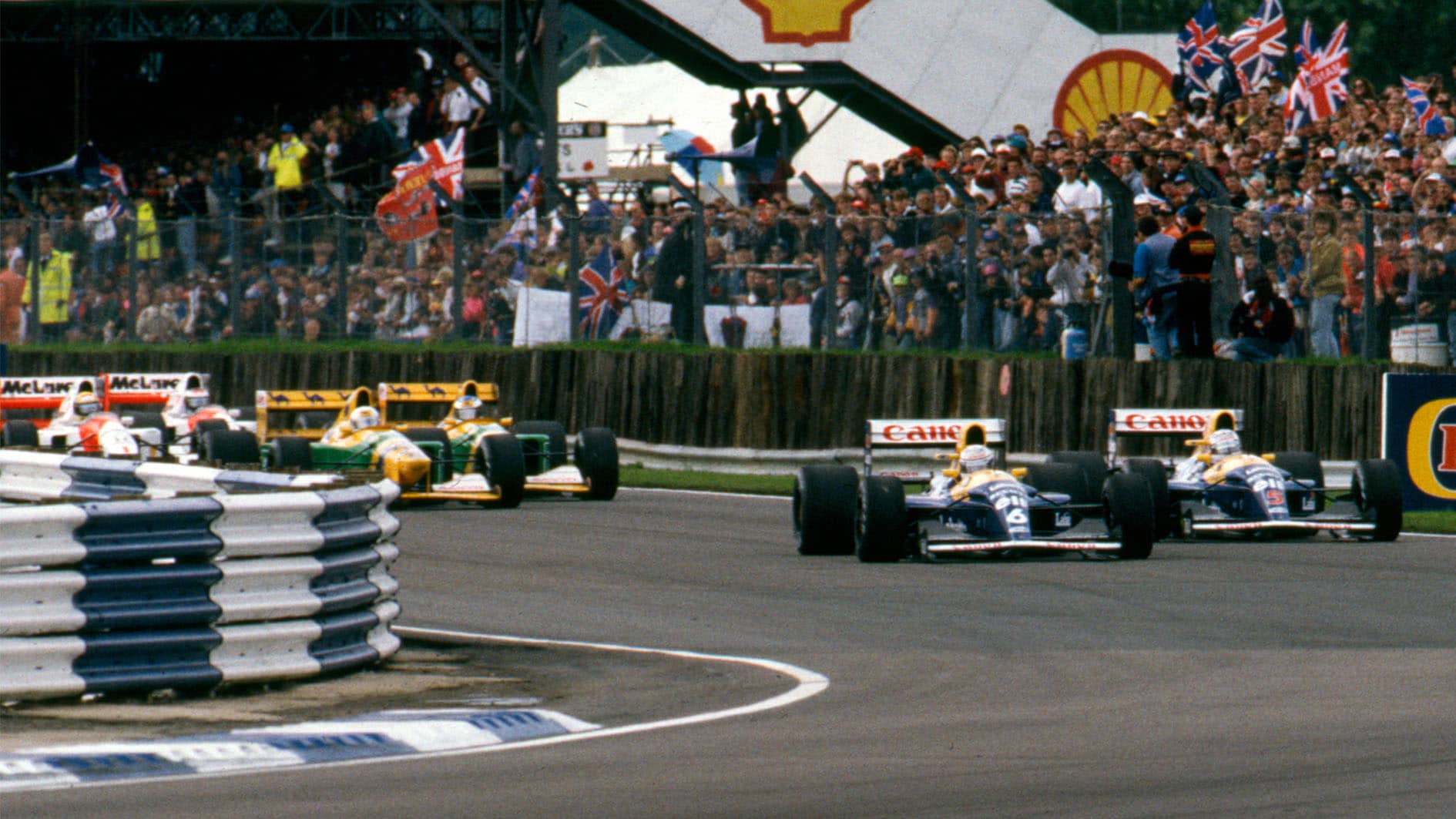 1992 British GP start
