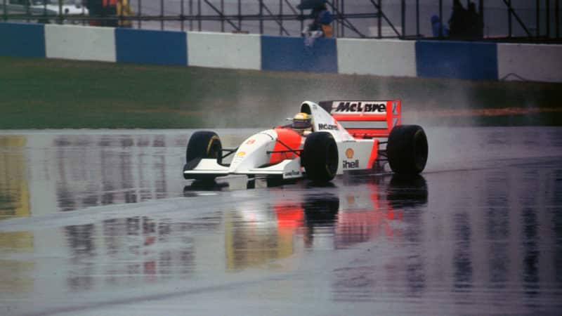 1993 European GP Donington Ayrton Senna McLaren