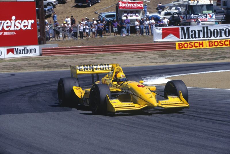 Formula 3000 rookie Gil de Ferran (BRA) tests the Footwork FA14. Formula  One Testing, Estoril