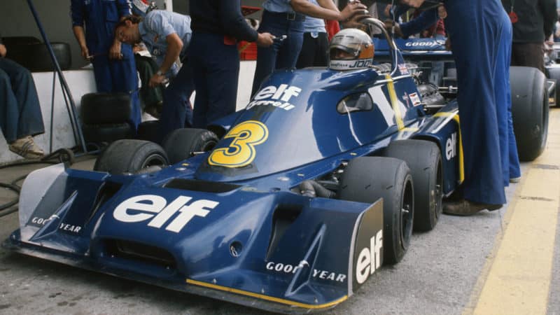 2 1976 Dutch GP Zandvoort Jody Scheckter Tyrrell