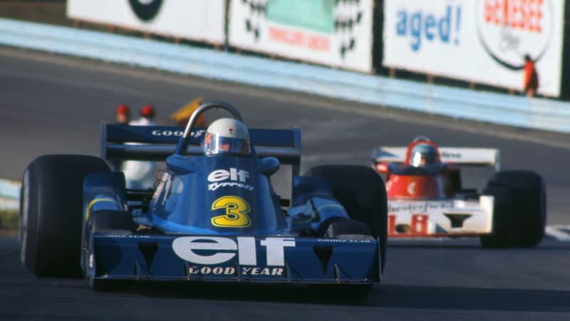 2 1976 US GP Watkins Glen Jody Scheckter Tyrrell