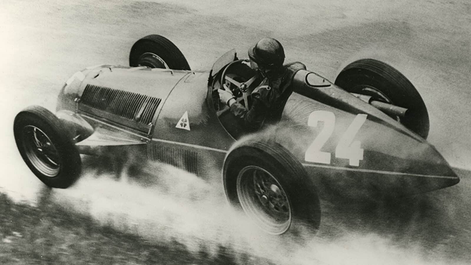 2 Juan Manuel Fangio 1951 Swiss GP Alfa Romeo