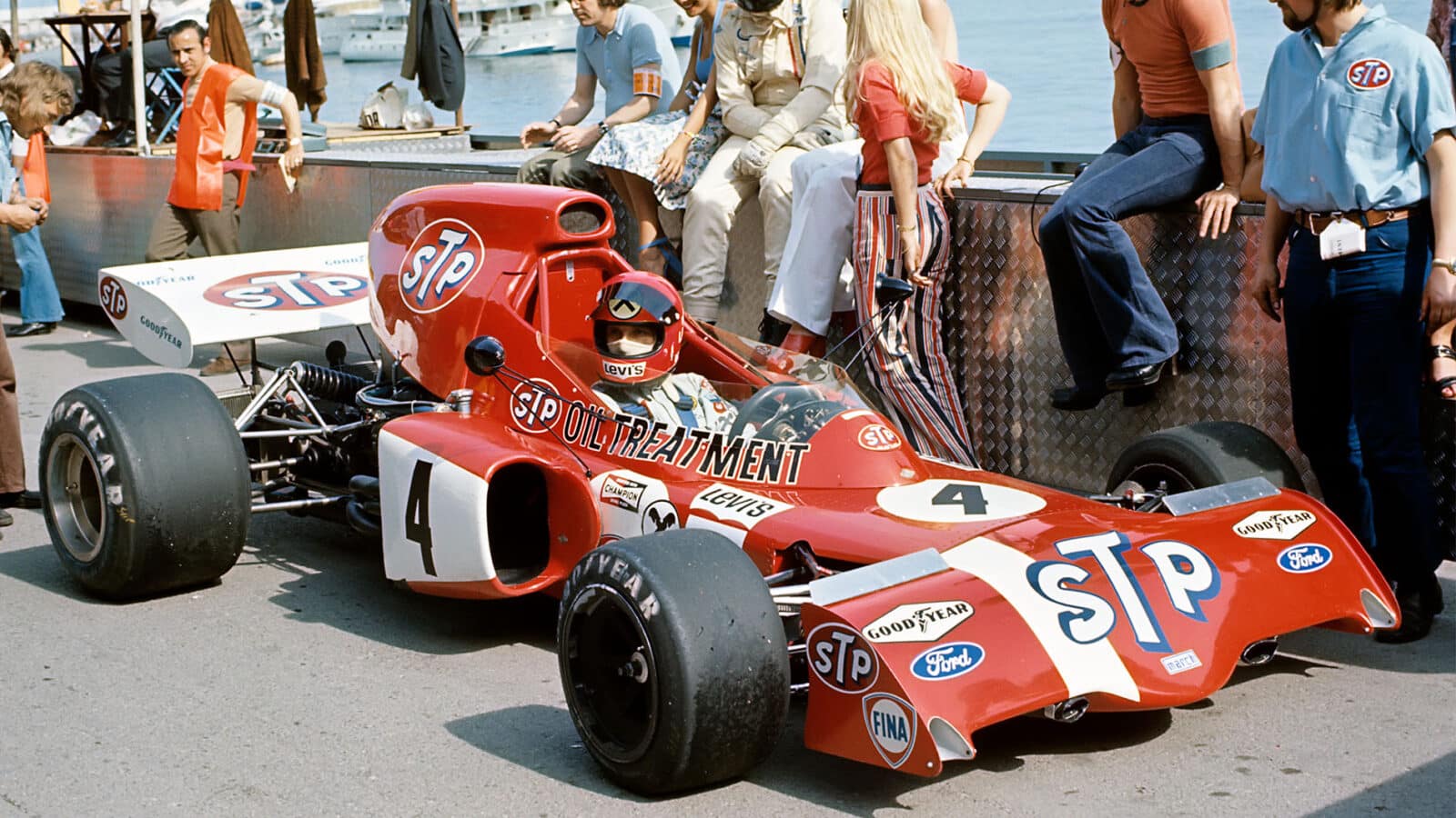 2 Niki Lauda March 721X 1972 Monaco GP